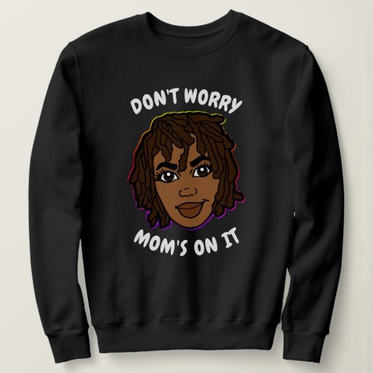 Afro-Amerikaanse moeder Trui (Design voorkant)