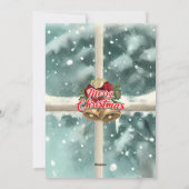 Afro-Amerikaanse Mr. & Mrs. Claus Kerstmis Kaart (Achterkant)