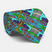 Afro-Amerikaanse ontwerper Stropdas (Opgerold)
