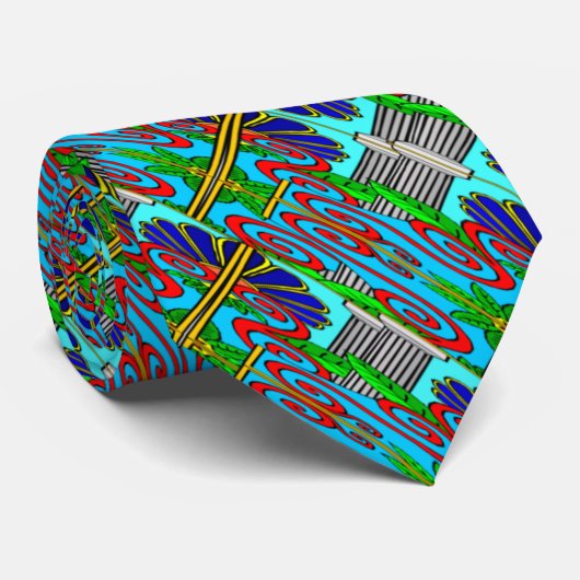 Afro-Amerikaanse ontwerper Stropdas (Opgerold)