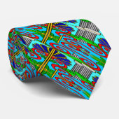 Afro-Amerikaanse ontwerper Stropdas (Opgerold)