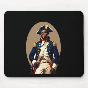Afro-Amerikaanse Patriot Revolutionary War Soldier Muismat