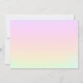 Afro-Amerikaanse prinses bedank foto kaart (Achterkant)