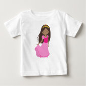 Afro-Amerikaanse prinses, koningin, kroon, baljurk (Voorkant)