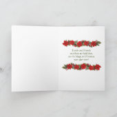 Afro-Amerikaanse Santa Enjoys Cacao & Cookies Feestdagen Kaart (Binnen)