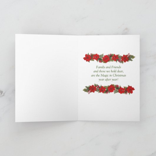 Afro-Amerikaanse Santa Enjoys Cacao & Cookies Feestdagen Kaart (Binnen)