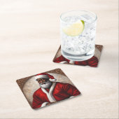 Afro-Amerikaanse Santa Onderzetters (Insitu)