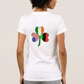 Afro-Amerikaanse Shamrock.png T-shirt (Achterkant)