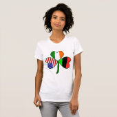 Afro-Amerikaanse Shamrock.png T-shirt (Voorkant volledig)