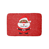 Afro-Amerikaanse Sinterklaas, Kerstvakantie Badmat (Voorkant)