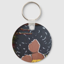 Afro-Amerikaanse sleutelhanger
