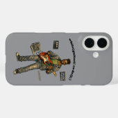 Afro-Amerikaanse software-ingenieur gitaarspeler Case-Mate iPhone Case (Achterkant (horizontaal))