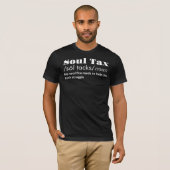 Afro-Amerikaanse soul tax T-shirt (Voorkant volledig)
