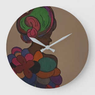 Afro-Amerikaanse Sprekende Wandklok