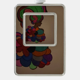 Afro-Amerikaanse Sprookje Omlijst Ornament