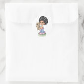 Afro-Amerikaanse Sticker (Tas)