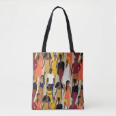 Afro-Amerikaanse stijl en Mode Tote Bag (Voorkant)