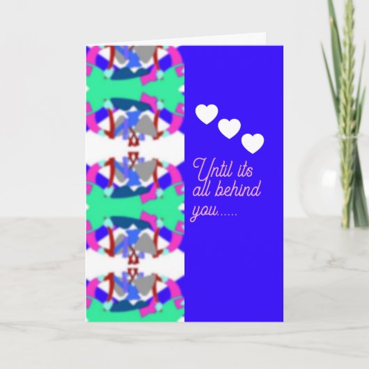 Afro-Amerikaanse sympathie Kaart (Voorkant)