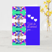 Afro-Amerikaanse sympathie Kaart (Gele Bloem)