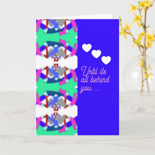 Afro-Amerikaanse sympathie Kaart (Gele Bloem)