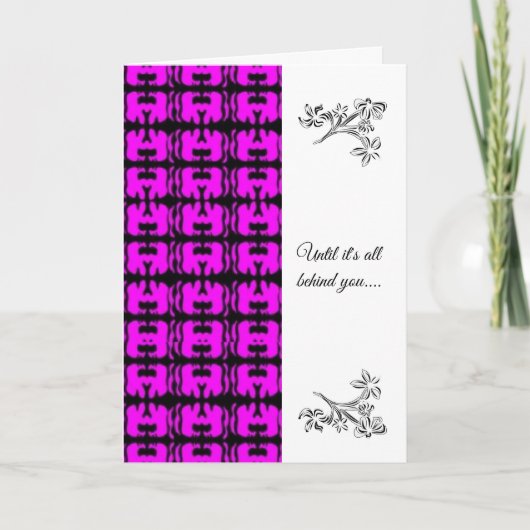 Afro-Amerikaanse sympathie Kaart (Voorkant)