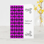 Afro-Amerikaanse sympathie Kaart (Gele Bloem)