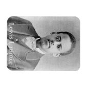 Afro-Amerikaanse uitvinder Lewis Latimer Magneet (Horizontaal)