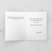 Afro-Amerikaanse vader / dochters Vaderdag kaart (Binnen)