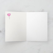 Afro-Amerikaanse Valentijnskaart Kaart (Binnen)