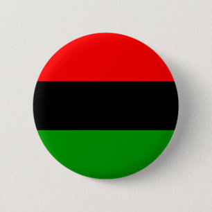 afro-Amerikaanse vlag afro-amerikaans Ronde Button 5,7 Cm