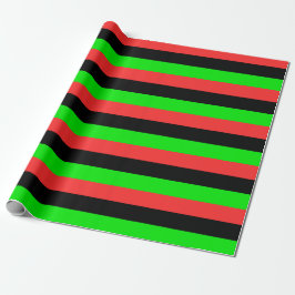 Afro-Amerikaanse vlag Cadeaupapier