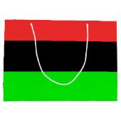 Afro-Amerikaanse vlag Groot Cadeauzakje (Achterkant)