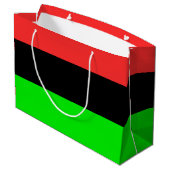 Afro-Amerikaanse vlag Groot Cadeauzakje (Achterkant Gekanteld)