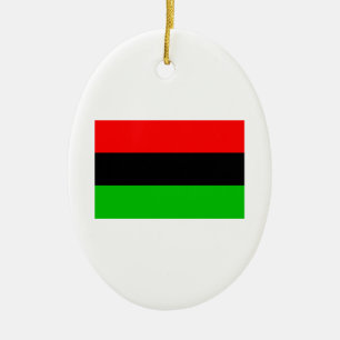 Afro-Amerikaanse vlag Keramisch Ornament