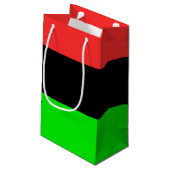 Afro-Amerikaanse vlag Klein Cadeauzakje (Achterkant Gekanteld)