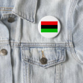 Afro-Amerikaanse vlag Ronde Button 5,7 Cm (In situ)