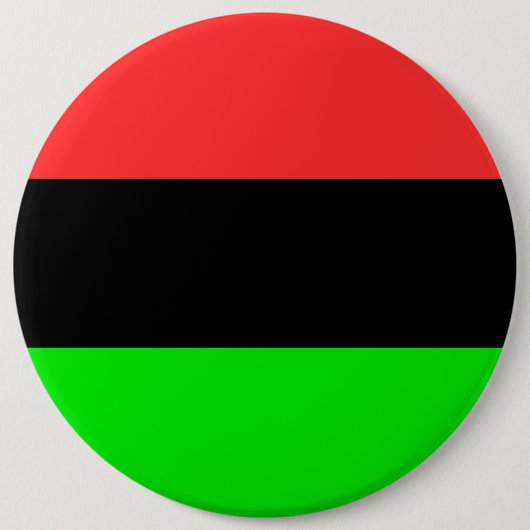 Afro-Amerikaanse vlag Ronde Button 6,0 Cm (Voorkant)