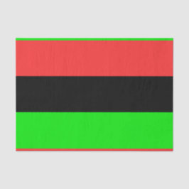 Afro-Amerikaanse vlag Tissuepapier