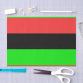 Afro-Amerikaanse vlag Tissuepapier (Craft)