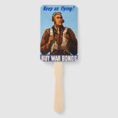 Afro-Amerikaanse vliegeniers gevechtspiloten WO2 Handwaaier (Achterkant)