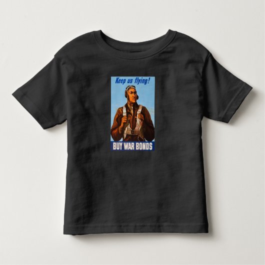 Afro-Amerikaanse vliegeniers gevechtspiloten WO2 Kinder Shirts (Voorkant)