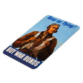 Afro-Amerikaanse vliegeniers gevechtspiloten WO2 Magneet (Linkerzijde)