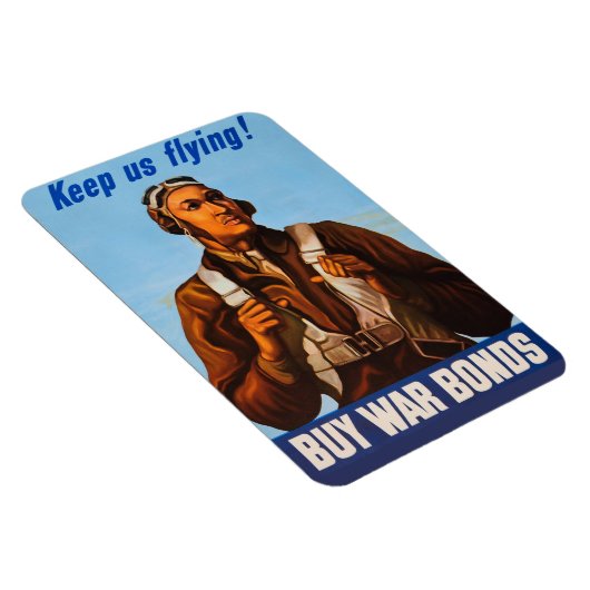 Afro-Amerikaanse vliegeniers gevechtspiloten WO2 Magneet (Rechterzijde)