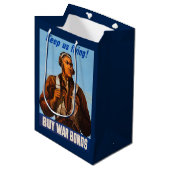 Afro-Amerikaanse vliegeniers gevechtspiloten WO2 Medium Cadeauzakje (Voorkant Gekanteld)