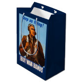 Afro-Amerikaanse vliegeniers gevechtspiloten WO2 Medium Cadeauzakje (Achterkant Gekanteld)