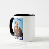 Afro-Amerikaanse vliegeniers gevechtspiloten WO2 Mok (Voorkant links)