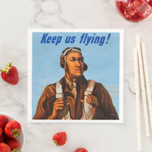 Afro-Amerikaanse vliegeniers gevechtspiloten WO2 Servet