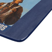 Afro-Amerikaanse vliegeniers gevechtspiloten WO2 Snijplank (Hoek)