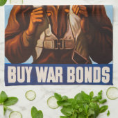 Afro-Amerikaanse vliegeniers gevechtspiloten WO2 Theedoek (Gevouwen)