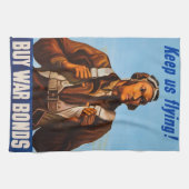 Afro-Amerikaanse vliegeniers gevechtspiloten WO2 Theedoek (Horizontaal)